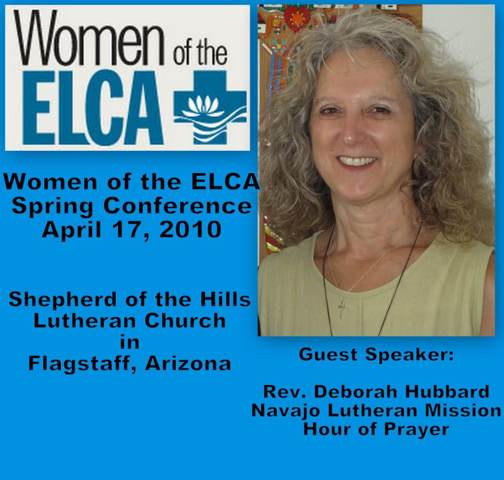 Rev Deborah Hubbard Women of the ELCA Spring Conference