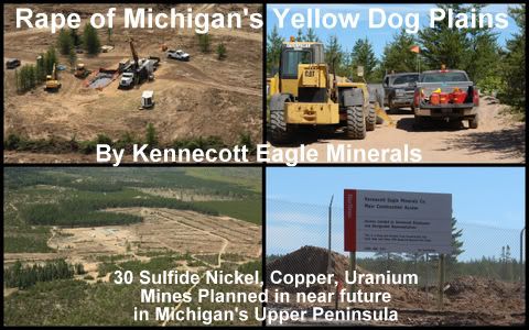 Sacred Eagle Rock,Eagle Rock,Big Bay,Michigan,police raid,Native Americans,American Indians,Native American,American Indian,Indigenous,federal treaty,federal treaties,Ojibwa,Sault Ste. Marie Band of Chippewa,Chippewa,Indians,Kennecott Eagle Minerals,Kennecott Minerals,Rio Tinto,environment,sulfide mine