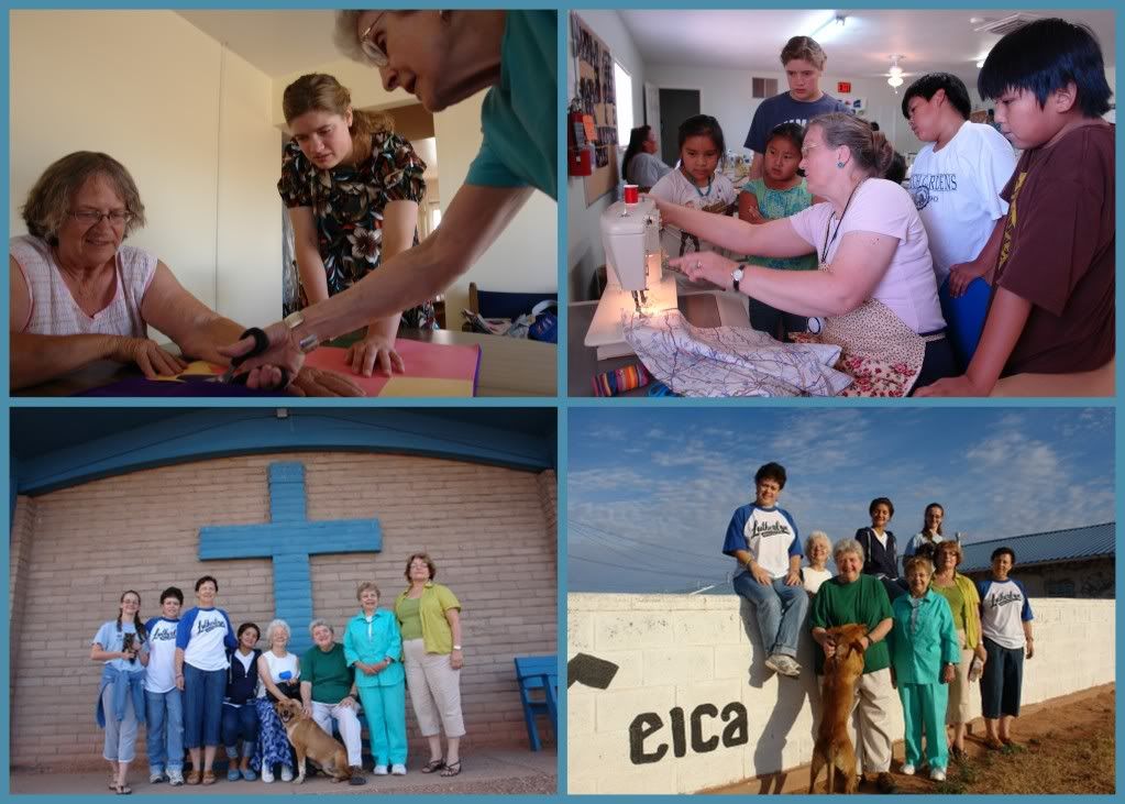 Navajo Lutheran Mission 2009 Collage