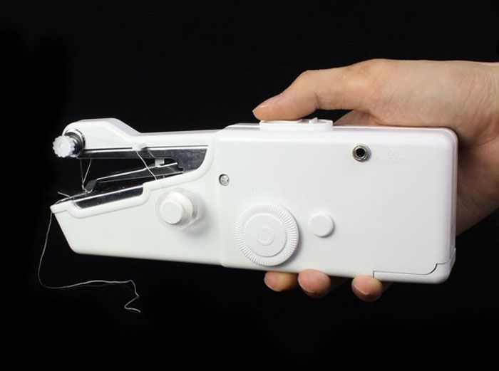 Portable Cordless Electric Sewing Machine Handheld Handy Stitch