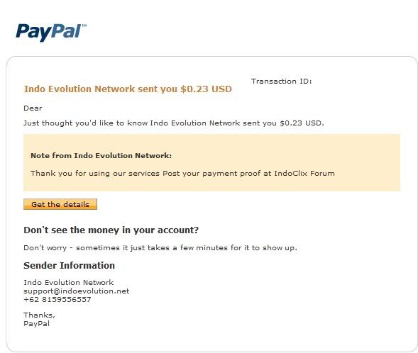 indoclix 4th payt - 6/7/10