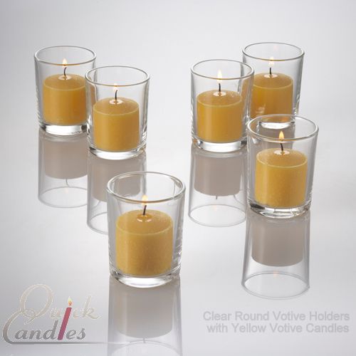 72 Votive Candles & 72 Holders. Choose from 26 Colors! eBay