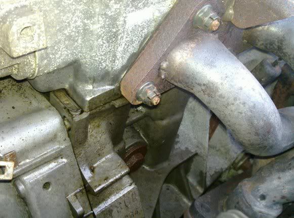 Oil leak between engine and transmission honda #4
