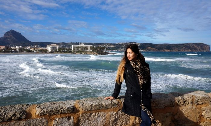 girl in Javea, Euriental