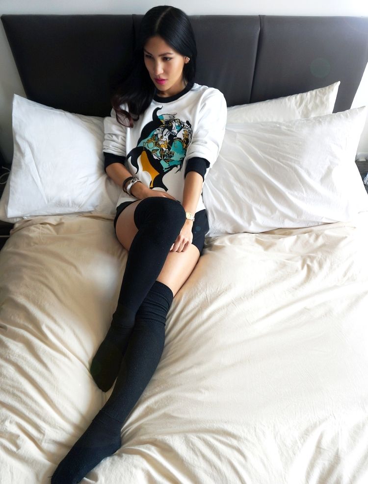 Euriental || fashion & luxury travel || wearing a Pocket London jumper.
