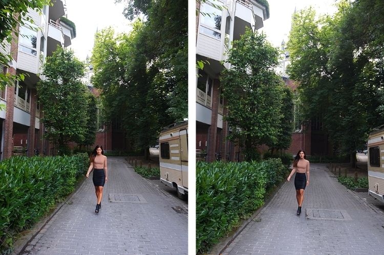 Euriental | fashion & luxury travel | wearing Missguided crop top, All Saints waxed leather skirt in Belgium