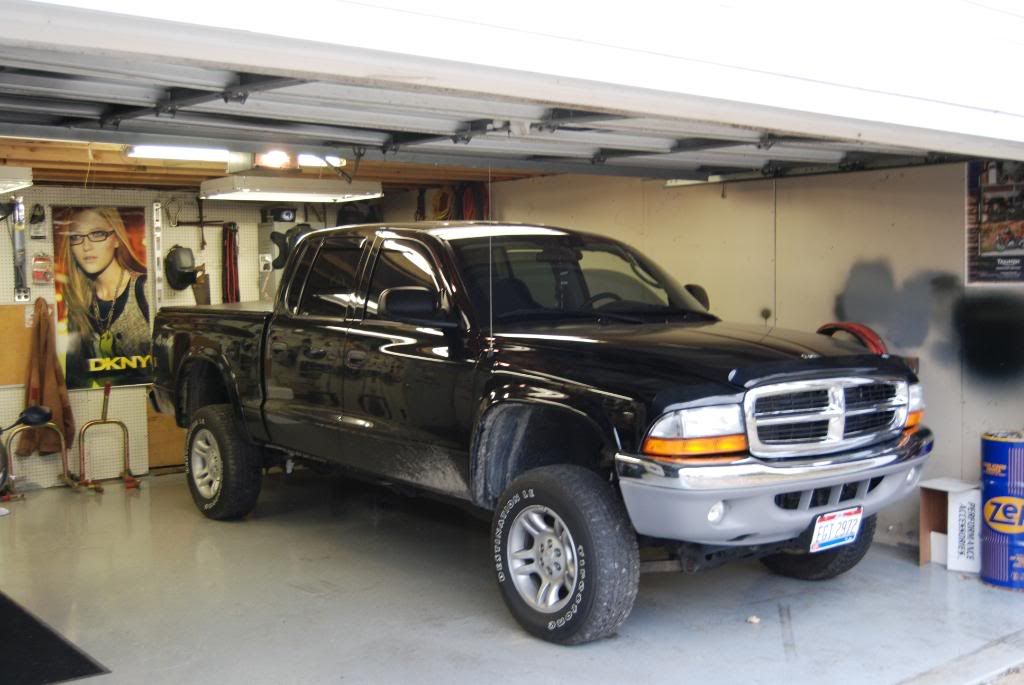 Finally Got my Body lift & shocks put on my truck !