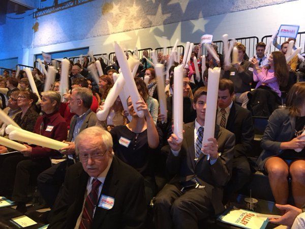 Martin O'Malley supporters with thundersticks photo CSH4Ux5VAAEhfCg_zpsmo7l7rqt.jpg