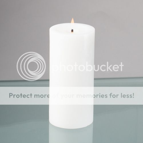 Black Pillar Candles