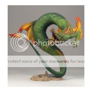 HYDRA SEA DRAGON 3 HEADED DRAGON STATUE MONSTER FIGURE  