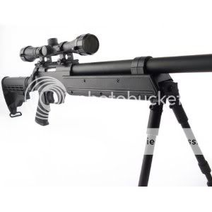 M187D Bolt Action AIRSOFT SNIPER RIFLE 550FPS METAL NEW  