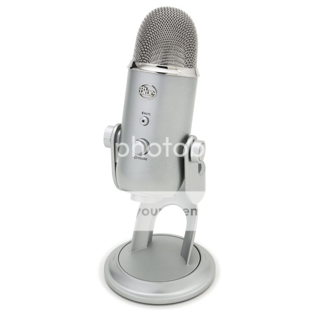 Blue Microphones Yeti USB Microphone PC or MAC NEW multi pattern 