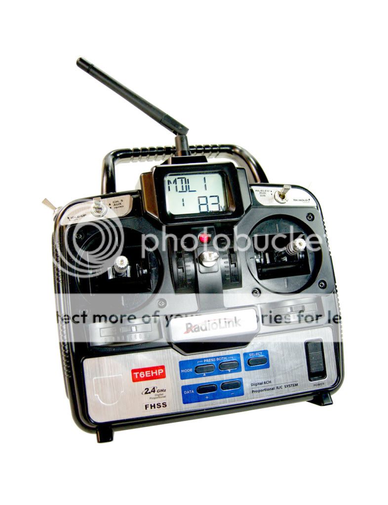 RadioLink 6EXP HP 2.4GHz Tx/Rx T6E HP Radio for heli 3D  