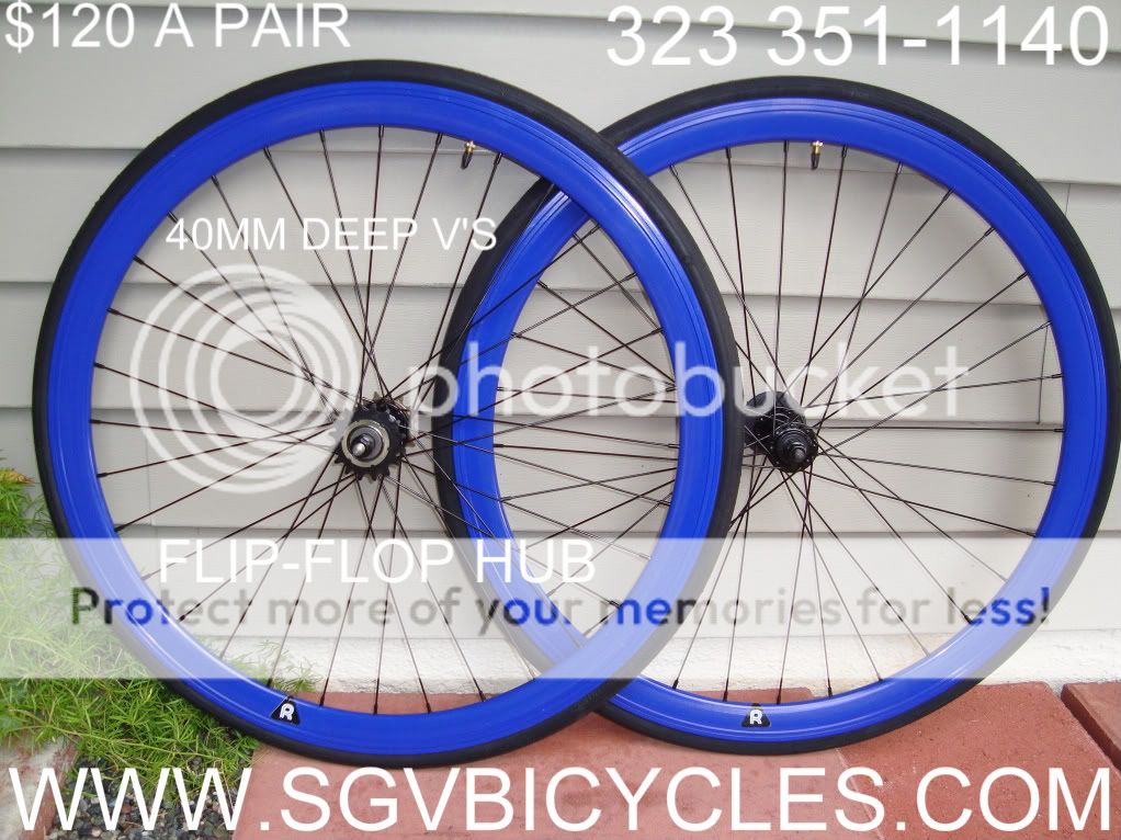 MIX MATCH RETROSPEC WHEELS FOR YOUR FIXIE TRACK BIKE  