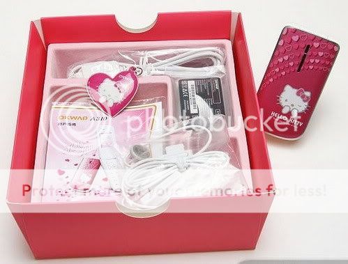 Hello Kitty OKWAP Mobile A310 CDMA Cell Flip Phone NEW  