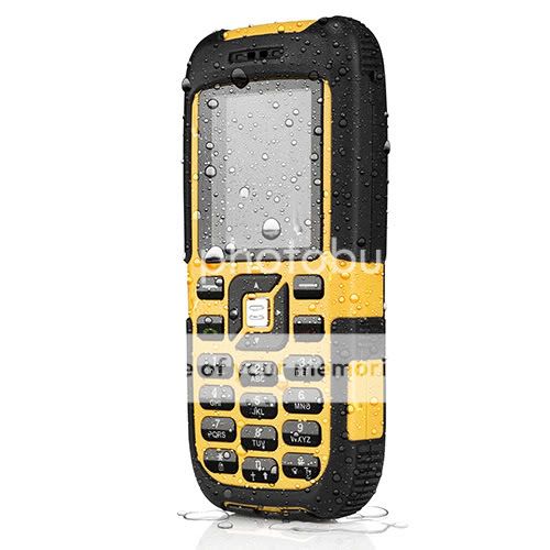 Yellow Sonim XP 1 Unlocked Rugged GSM Tough Cell Phone  