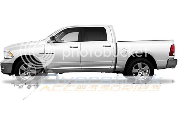 2009 2011 Dodge Ram 4DR Crew Cab 3 Stainless Steel Side Step Nerf 