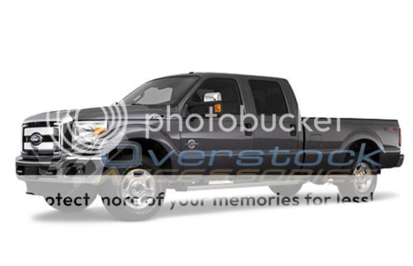 2011 2012 Ford Super Duty Crew Cab Floor Mats Black Husky Liners