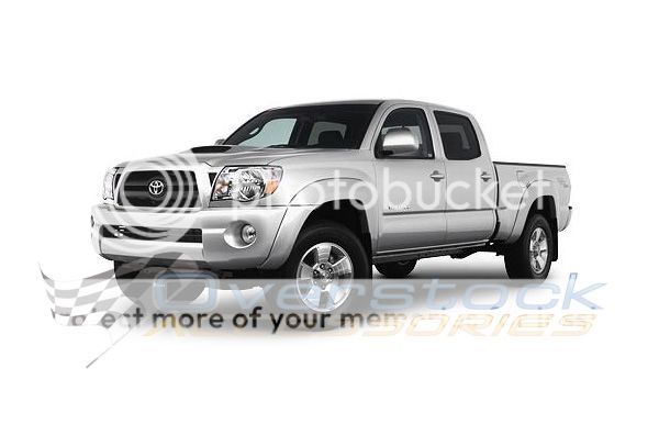 2005 2011 Toyota Tacoma Double Cab 4in Stainless Oval Side Rail Step 